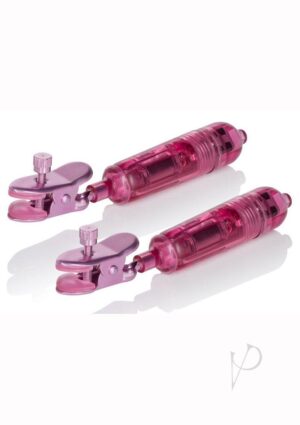 One Touch Micro Vibrating Nipple Clamps Adjustable Pionk
