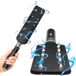 Estim Spiked Sex Paddle Bondage Electrosex Gear