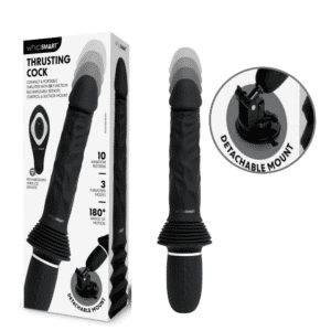 Wireless Remote Control Thrusting Realistic Dildo With Handle