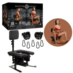 Pleasure Throne Oral Sex Chair And Furniture Adjustable Heavy Duty BDSM Gear