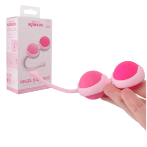 Discreet & Portable 56g Pelvic Floor Trainer Kegel Ball Duo