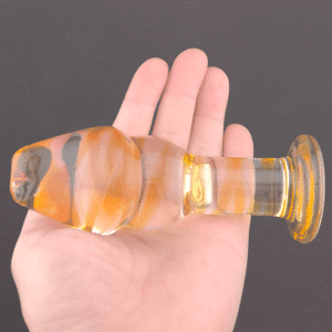 handmade glass butt plug