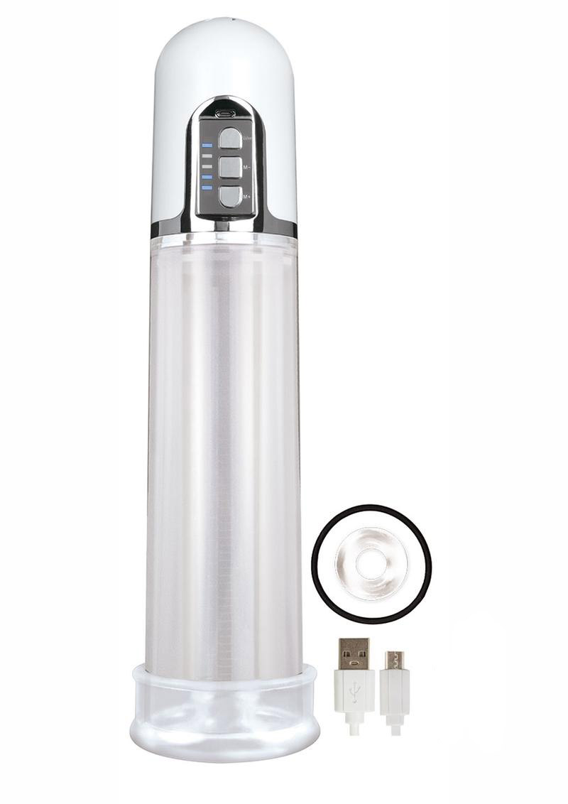 Rechargeable Electric Penis Pump with Non-Vibrating Penis Ring