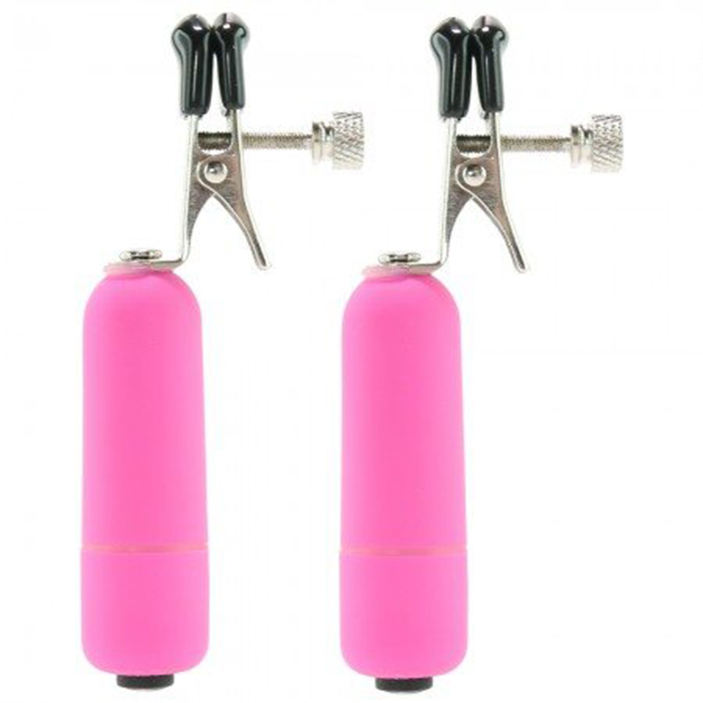 Wireless Vibrating Nipple Clamps 