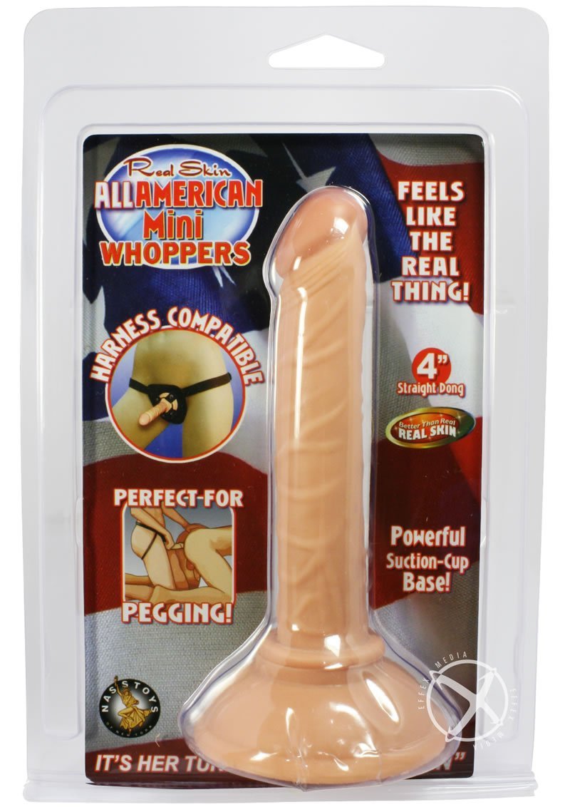 Real Skin All American Mini Whoppers Dildo For Beginners 