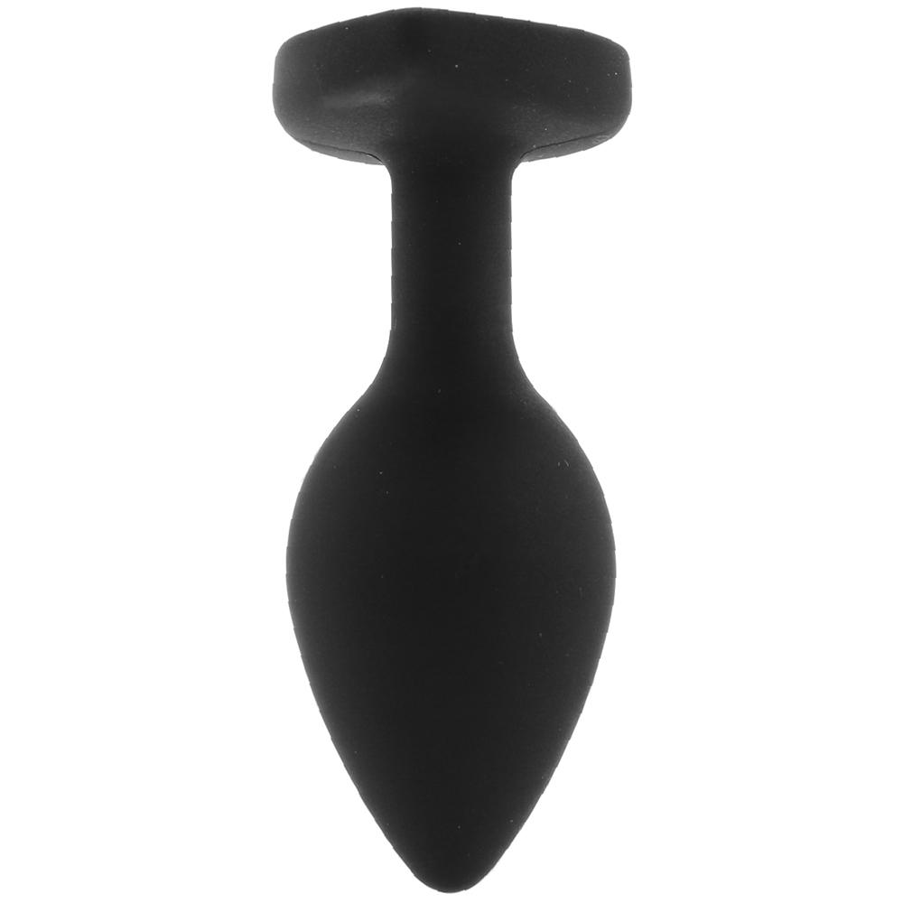 Shots Ouch Diamond Heart Silicone Butt Plug