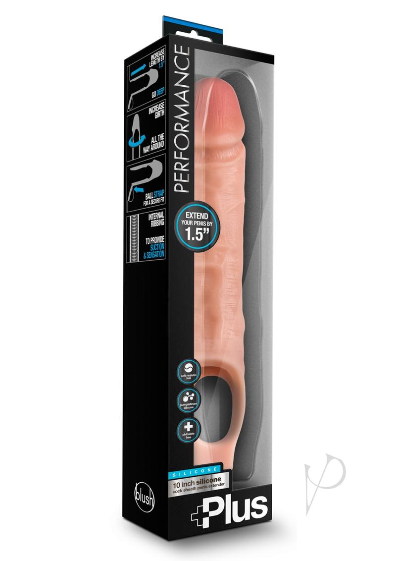 Perform Plus Cock Sheath Big Penis Sleeve Extender Flesh