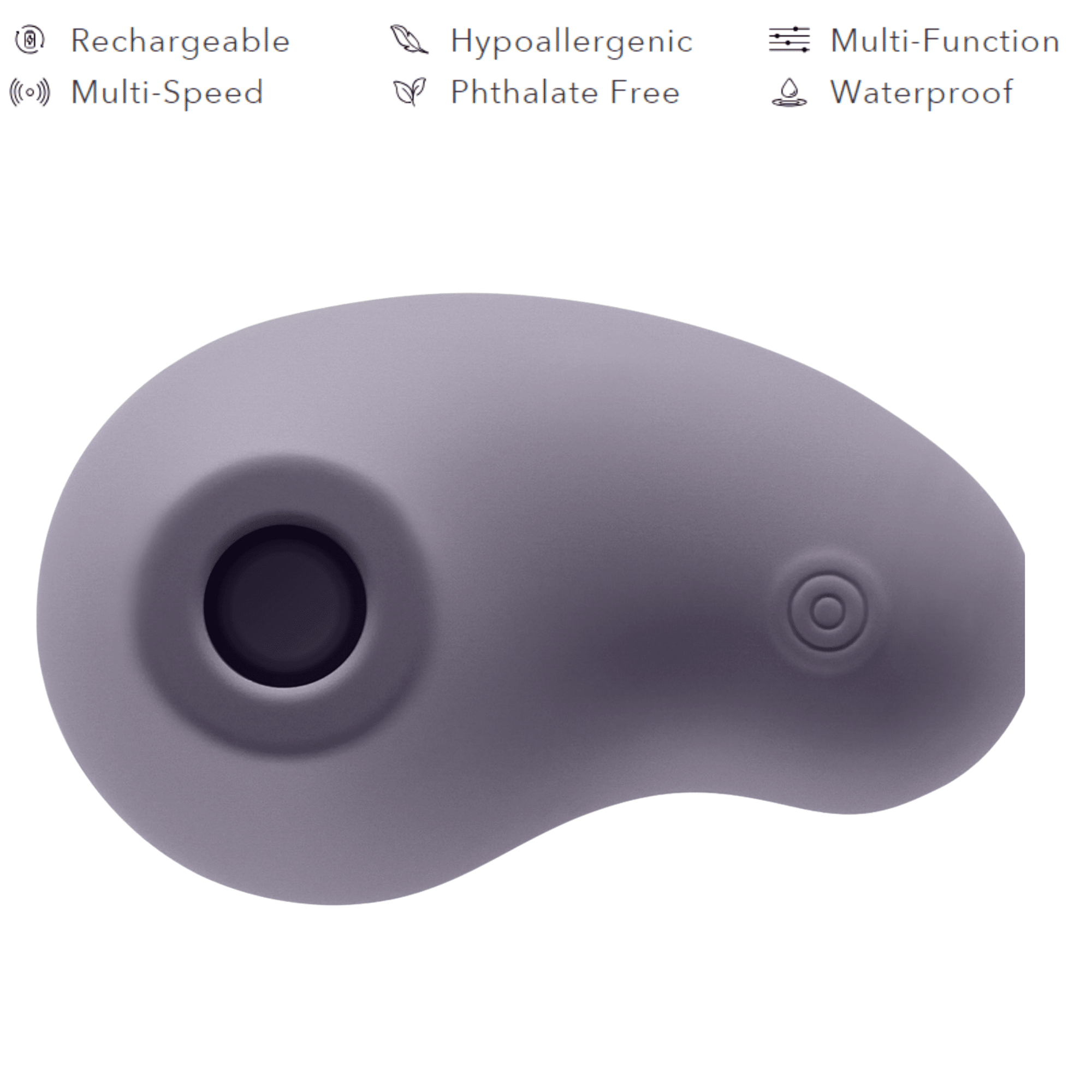 Desire Tresor Rechargeable Silicone Air Pulse Clitoral Sucking Vibrator