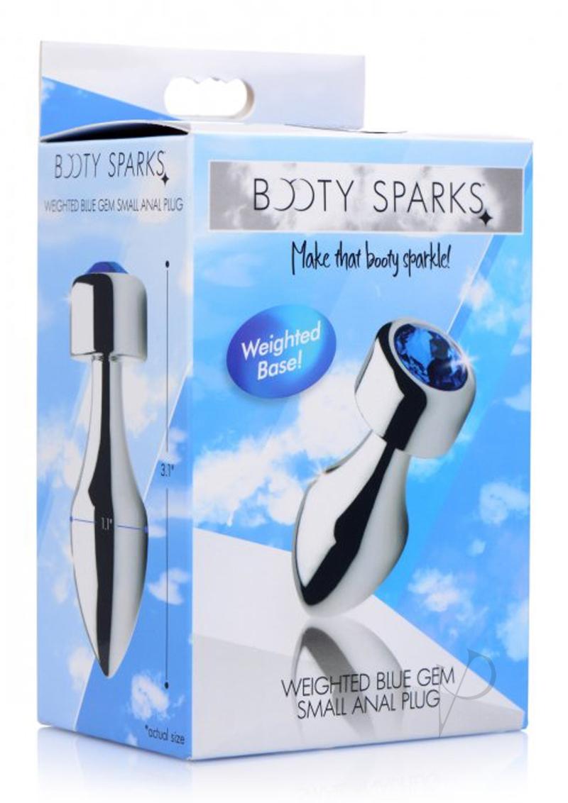 Booty Sparks Weight Aluminum Jeweled Butt Plug