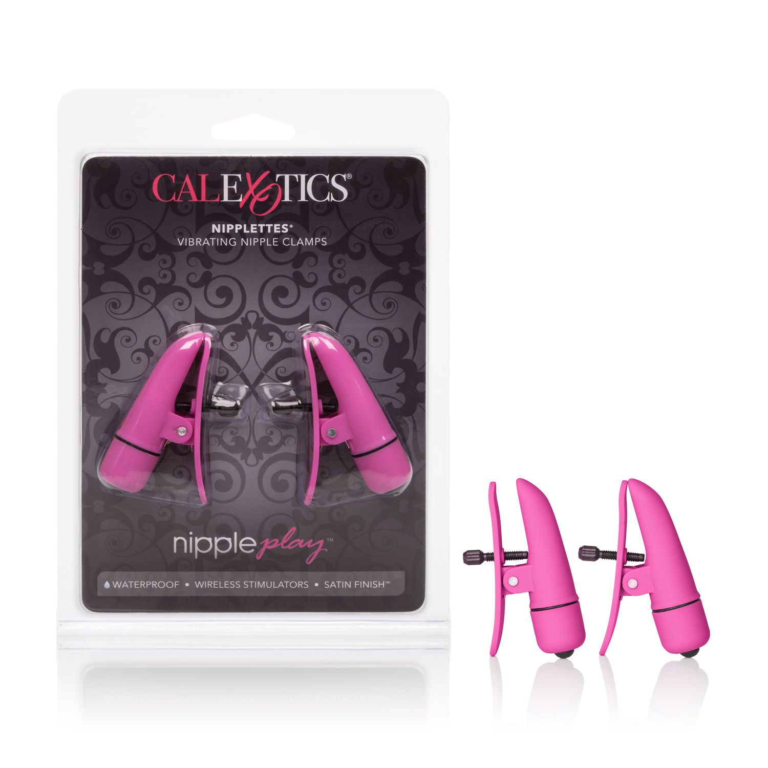 Nipplettes Vibrating Nipple Clamps Waterproof 