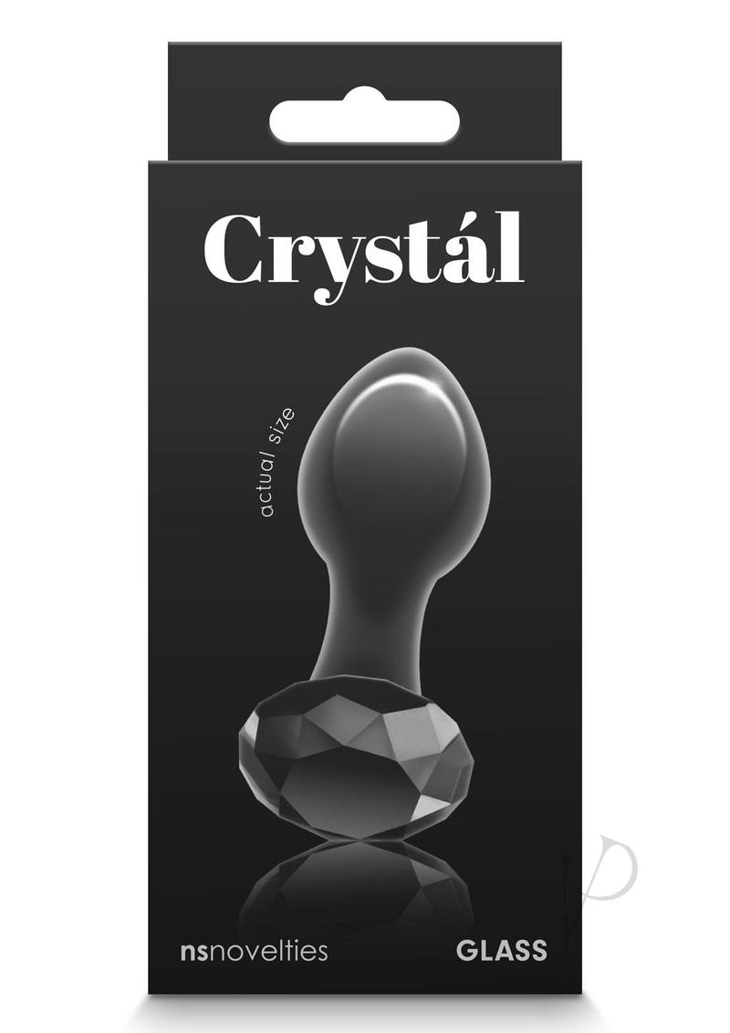 Crystal Gem Glass Butt Plug