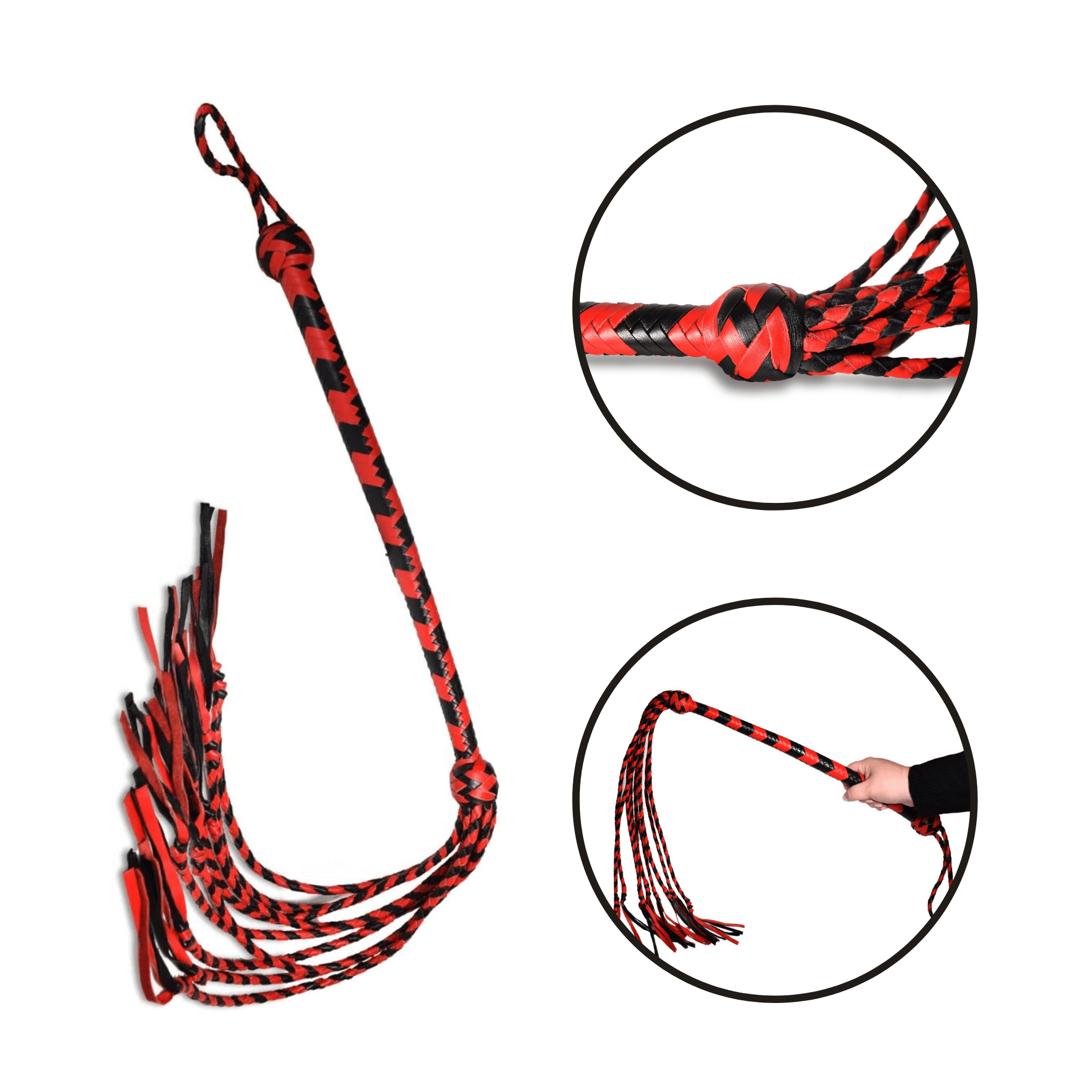 Prowler Red  Flogger Fantasy Bondage Gear BDSM Fetish Sex Toy