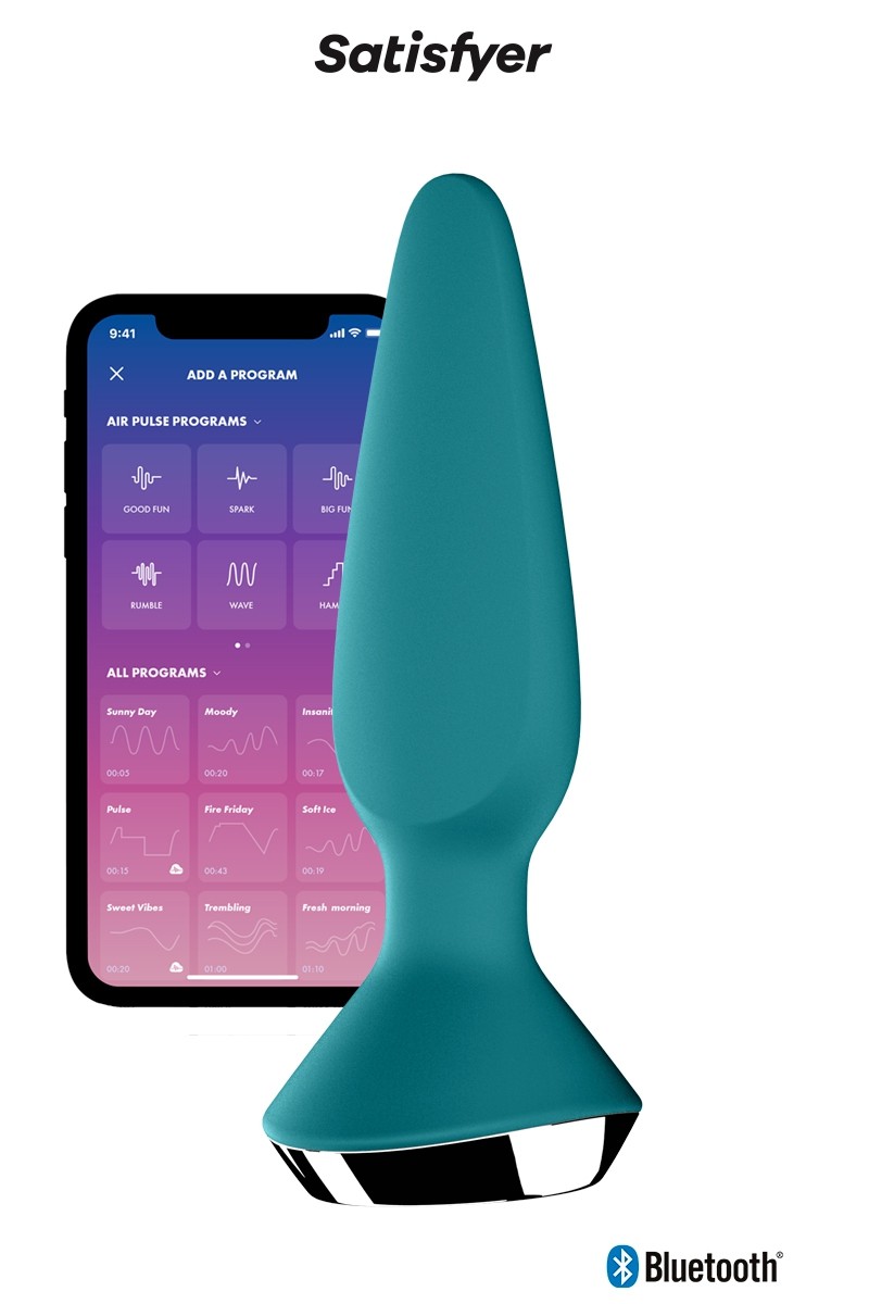 Plug-ilicious 1 App Controlled Silicone Rechargeable Anal Vibrator