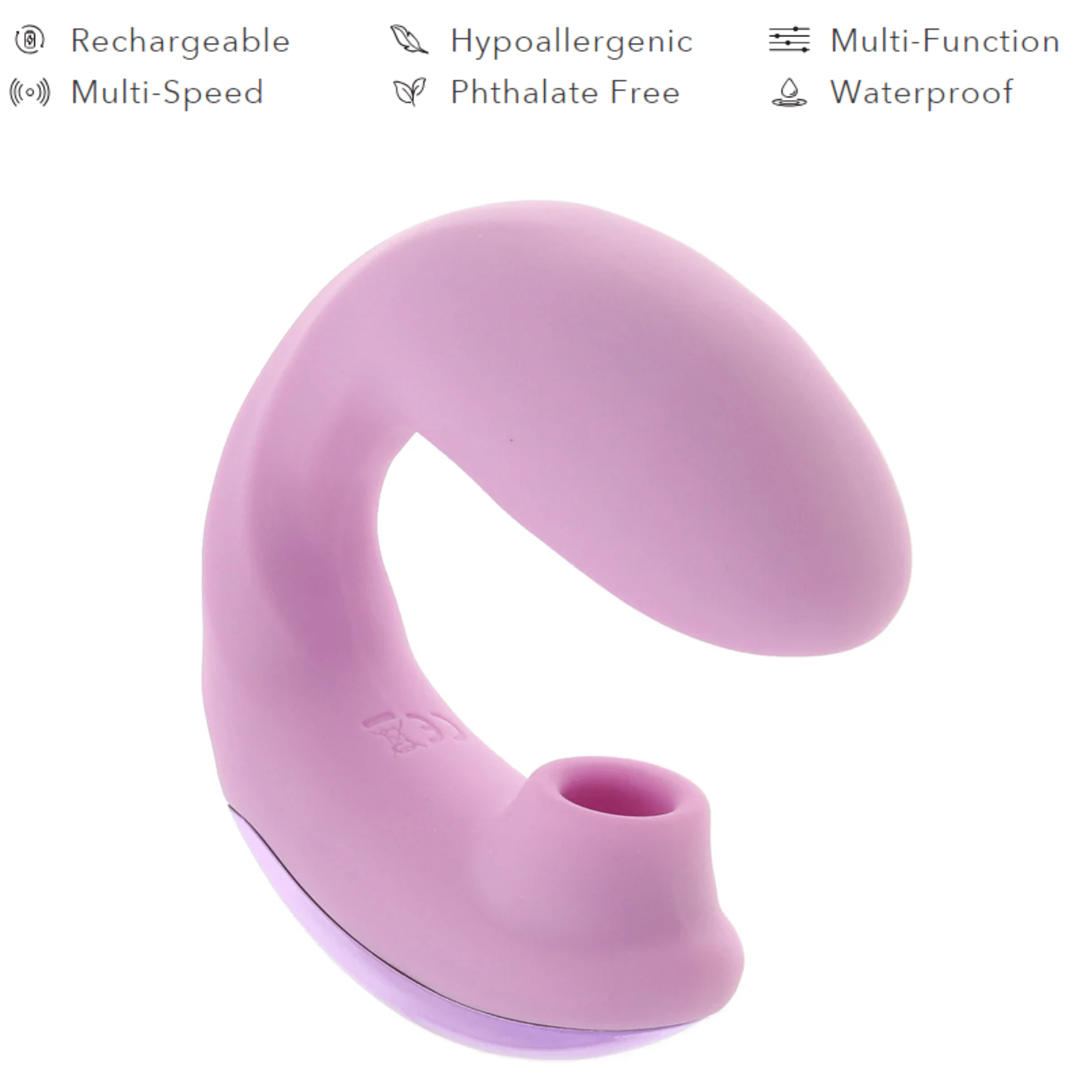 Desire Euphoria Rechargeable Air Pulse Clitoral Sucking Vibrator