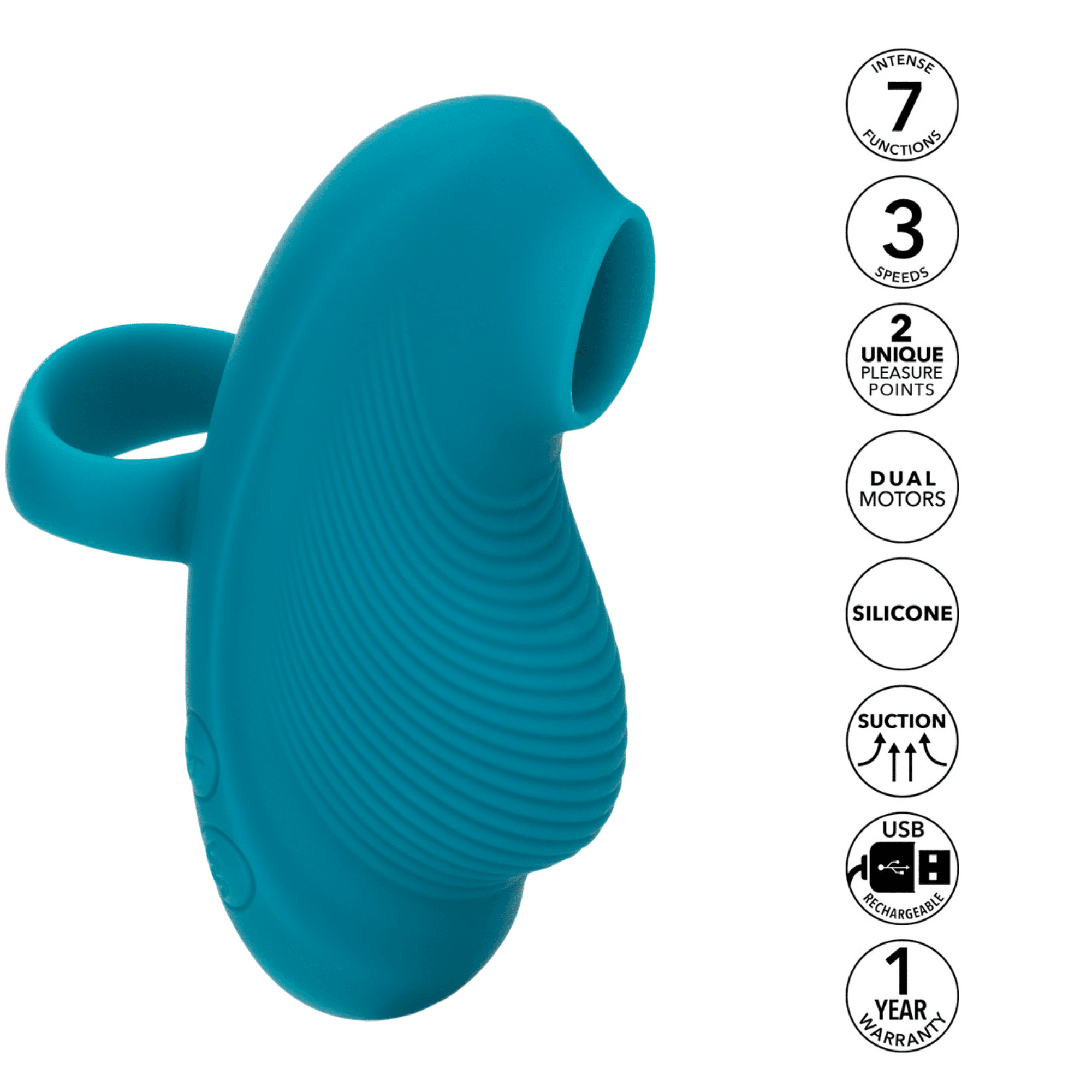 Envy Handheld Massager Rechargeable Clitoral Finger Vibrator