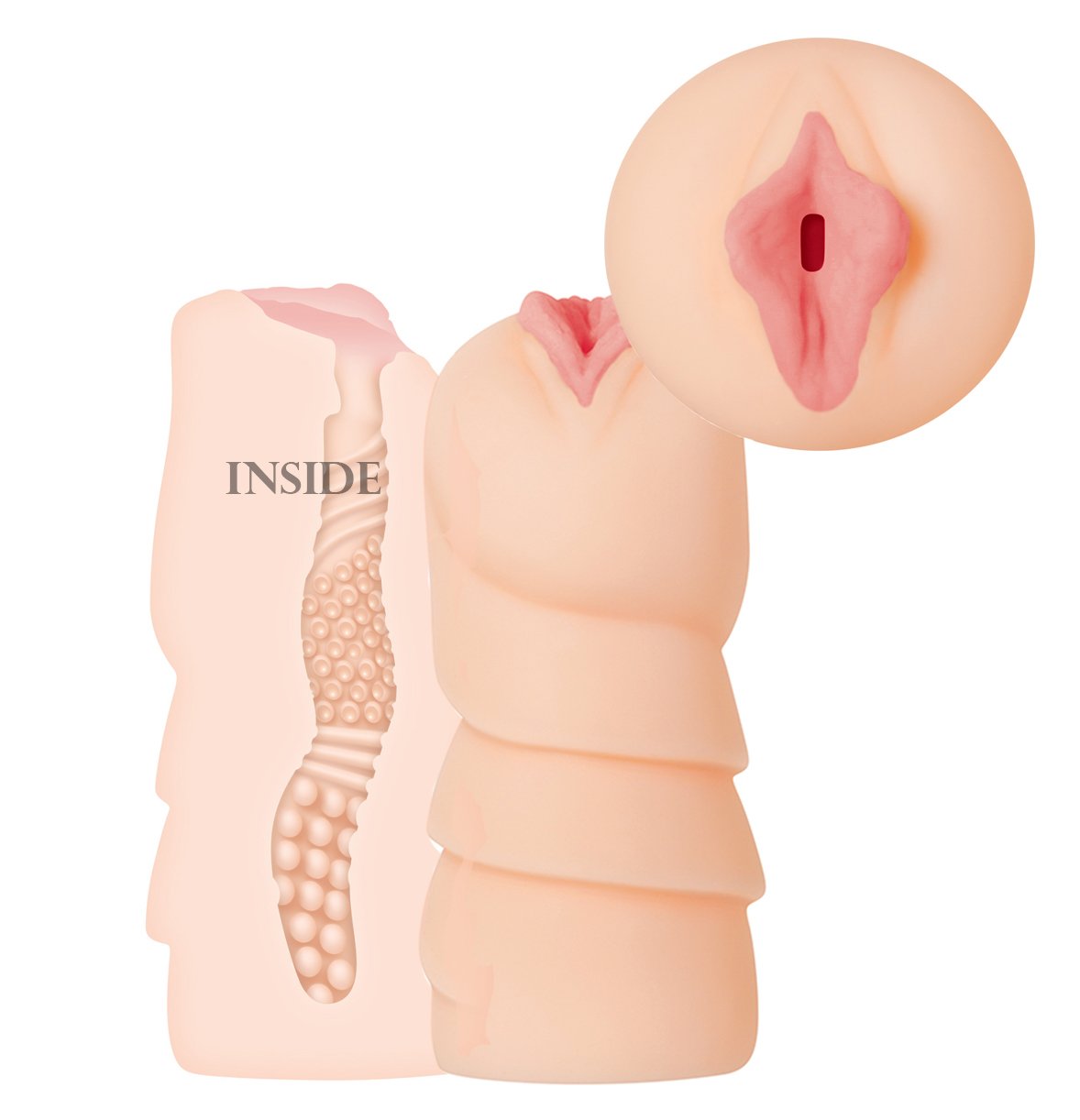 Realistic Textured Pussy Masturbator Flesh With Movie Download And Lube