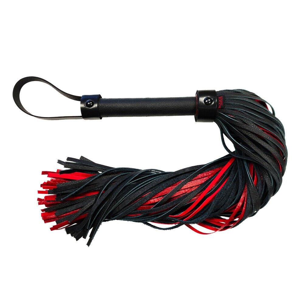 Anaconda Flogger Cuff Leather Whip Bondage Rouge Garments