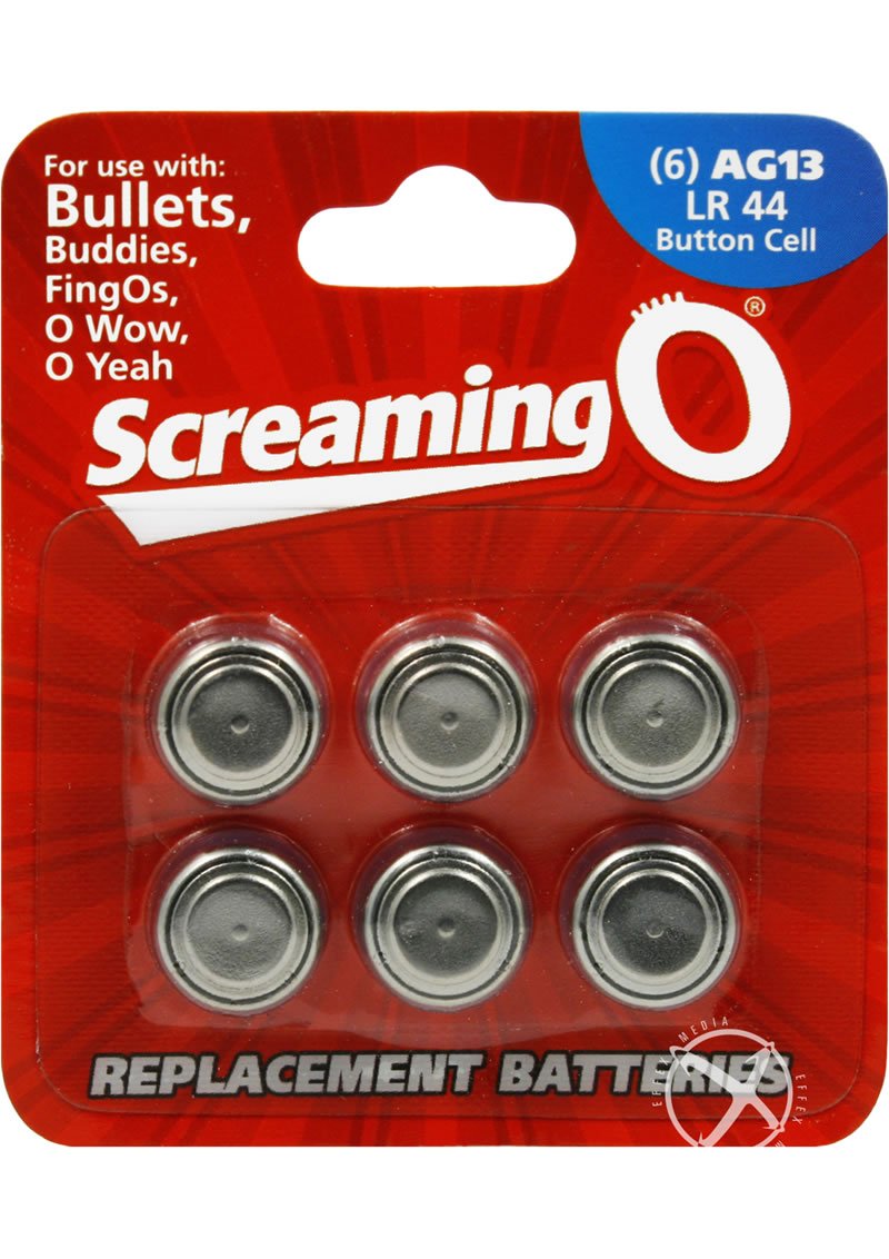 Screaming O Batteries Button Cell 6 Pack
