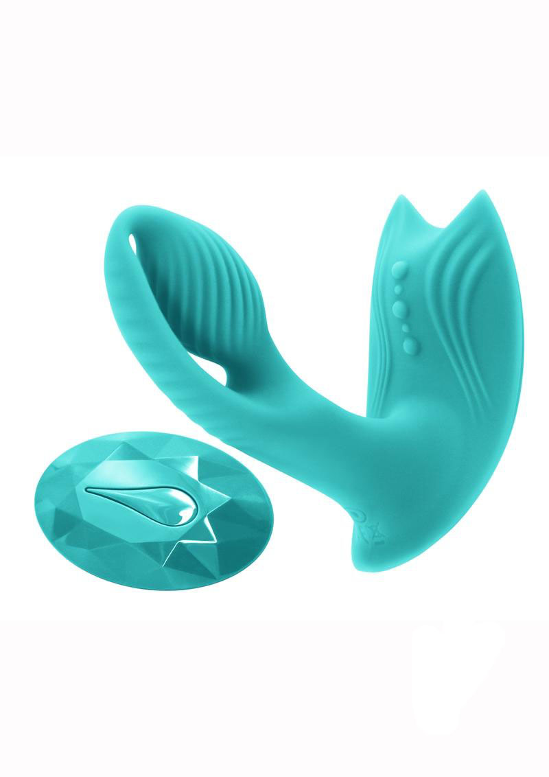 Bump-N-Grind Rechargeable Warming G-Spot and Clitoral Vibrator