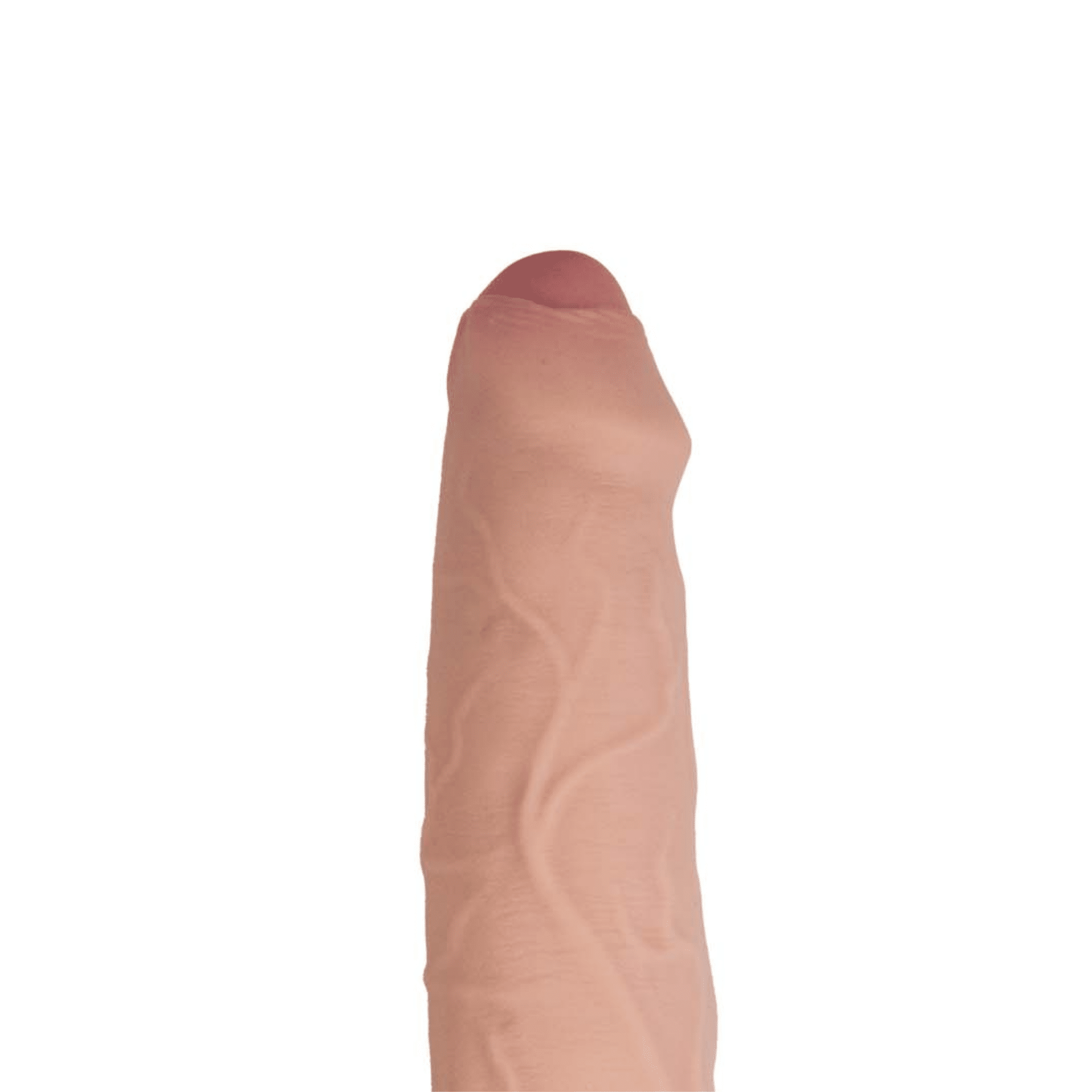 9 Inch Realcocks Dual Layer Uncut Dildo Fat Thick Suction Cup Hands-Free Penis Sex Toy