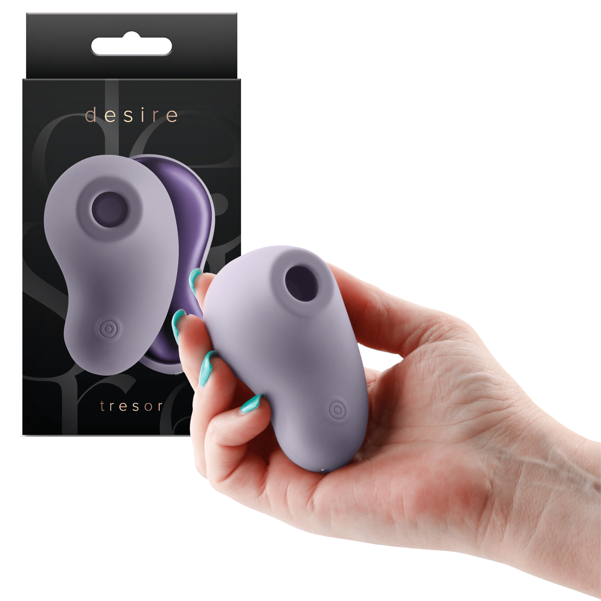Desire Tresor Rechargeable Silicone Air Pulse Clitoral Sucking Vibrator