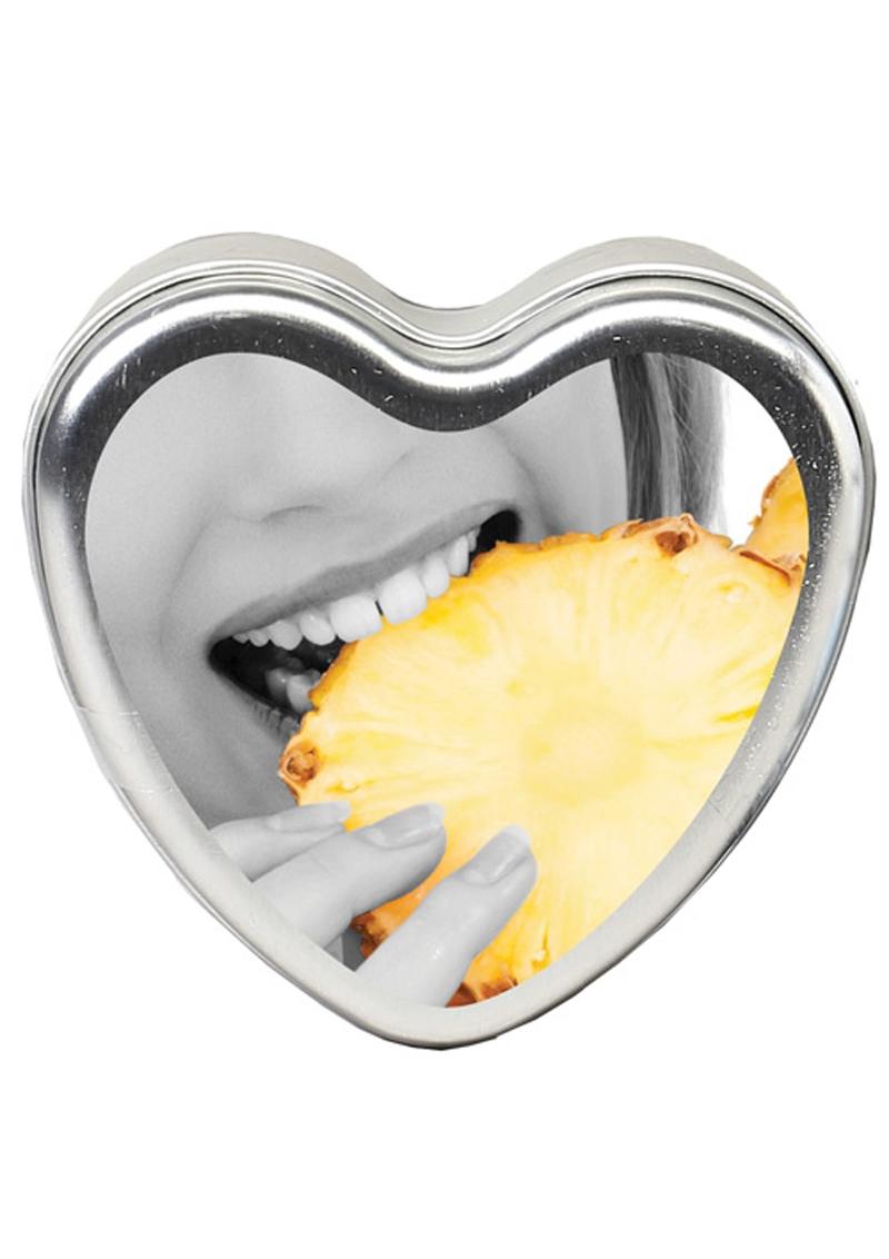 Edible Tropical Vegan Candle For Massage Earthly Body