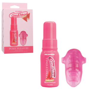 Goodhead Pussy Pleasure Party Kit With Finger Vibrator and Tingle Spray