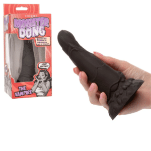 Monster Dong The Vampire Black 9 Big Silicone Dildo