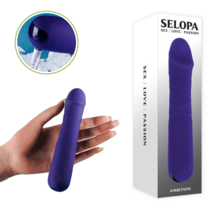Waterproof Thrusting Vibrator Purple