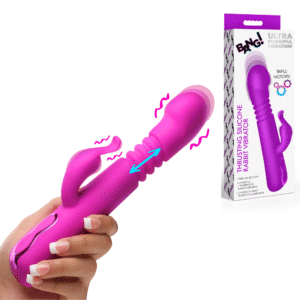 Silicone Rabbit Vibrator Purple