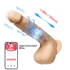 Thrusting Vibrating Dildo