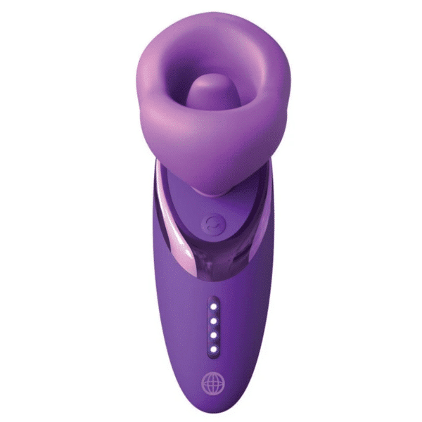 Sucker Licking Vibration Oral Sex Vibrator– Purple