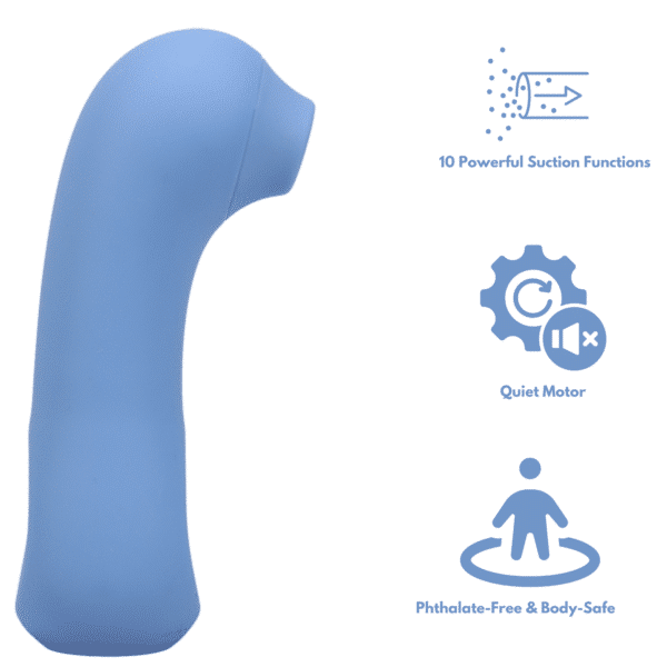 Clitoral Sucking Vibrator Blue