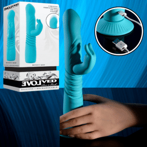 Rabbit Vibrator with Removable Suction Cup