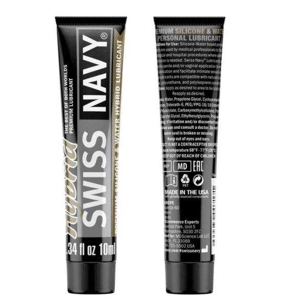 Silicone and Water-Based Hybrid Lubricants