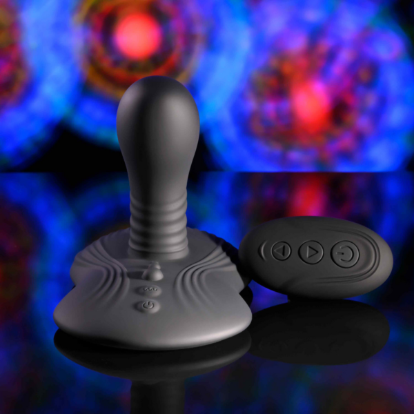 Remote-Controlled Butt Plug with Grinding Pad