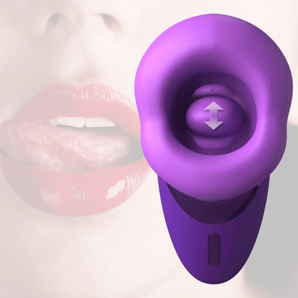Sucker Licking Vibration Oral Sex Vibrator– Purple