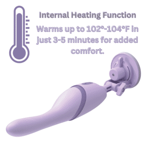 Silicone Vibrator with Adjustable Suction Cup