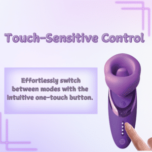 Sucker Licking Vibration Oral Sex Vibrator– Purple