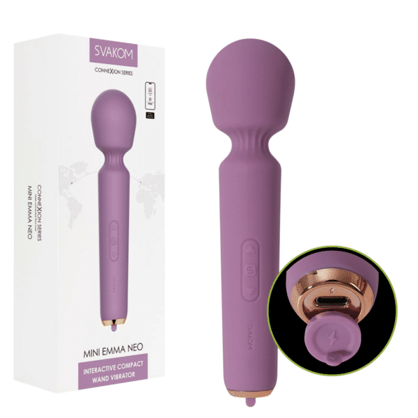 App Controlled Vibrating Wand Vibrator
