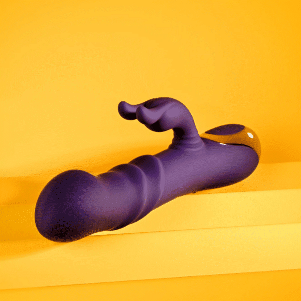 Rabbit Vibrator with Twirling G-Spot Head