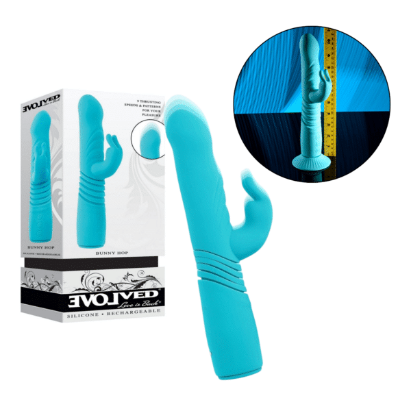 Rabbit Vibrator with Removable Suction Cup