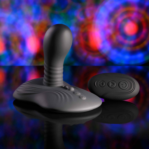 Butt Plug with Grinding Pad