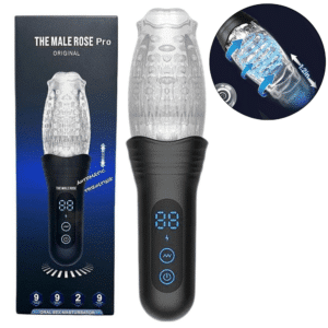 Vibrating and Rotating Masturbator